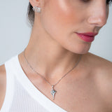 North Star Necklace - Silver