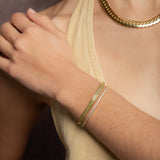 Jill Bracelet - Gold Safari