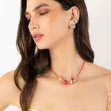 Roxy Necklace - Coral