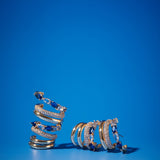 Quinn Earrings - Gold Midnight