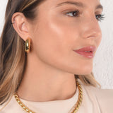 India Earrings - Gold