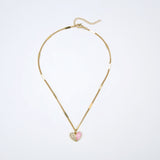 My Whole Heart Necklace -  Gold