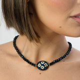 Moonflower Necklace - Midnight