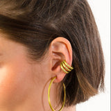 Camille Ear Cuff - Olive