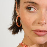 Milan Earrings - Apricot Crush