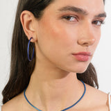 Jenna Earrings - Royal Blue