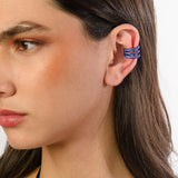 Camille Ear Cuff - Royal Blue