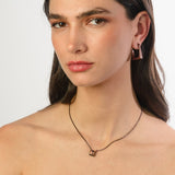 Kylie Necklace - Square - Cappuccino