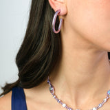 Sydney Earrings - Lilac