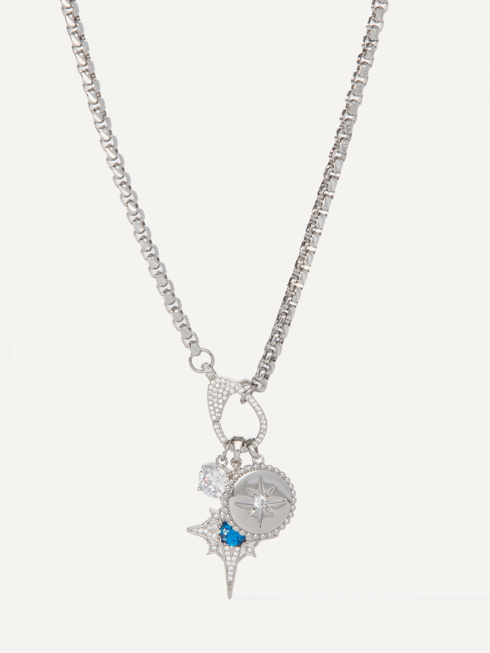 Night Time Necklace - Silver – Melania Clara