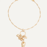 Niva Necklace - Matte Gold