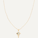 North Star Necklace - Gold