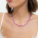 Nova Necklace - Cosmopolitan Pink