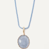 Ollie Necklace - Ice Blue