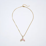 Ocean Dance Necklace -  Gold