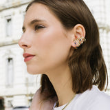 Quinn Earrings - Gold Midnight