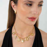 Solar Necklace - Gold