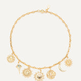 Solar Necklace - Gold