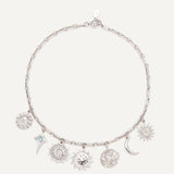 Solar Necklace - Silver