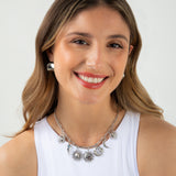 Solar Necklace - Silver