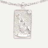 Tarot Necklace - Silver Strength