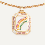 Amulet Necklace - Prism White