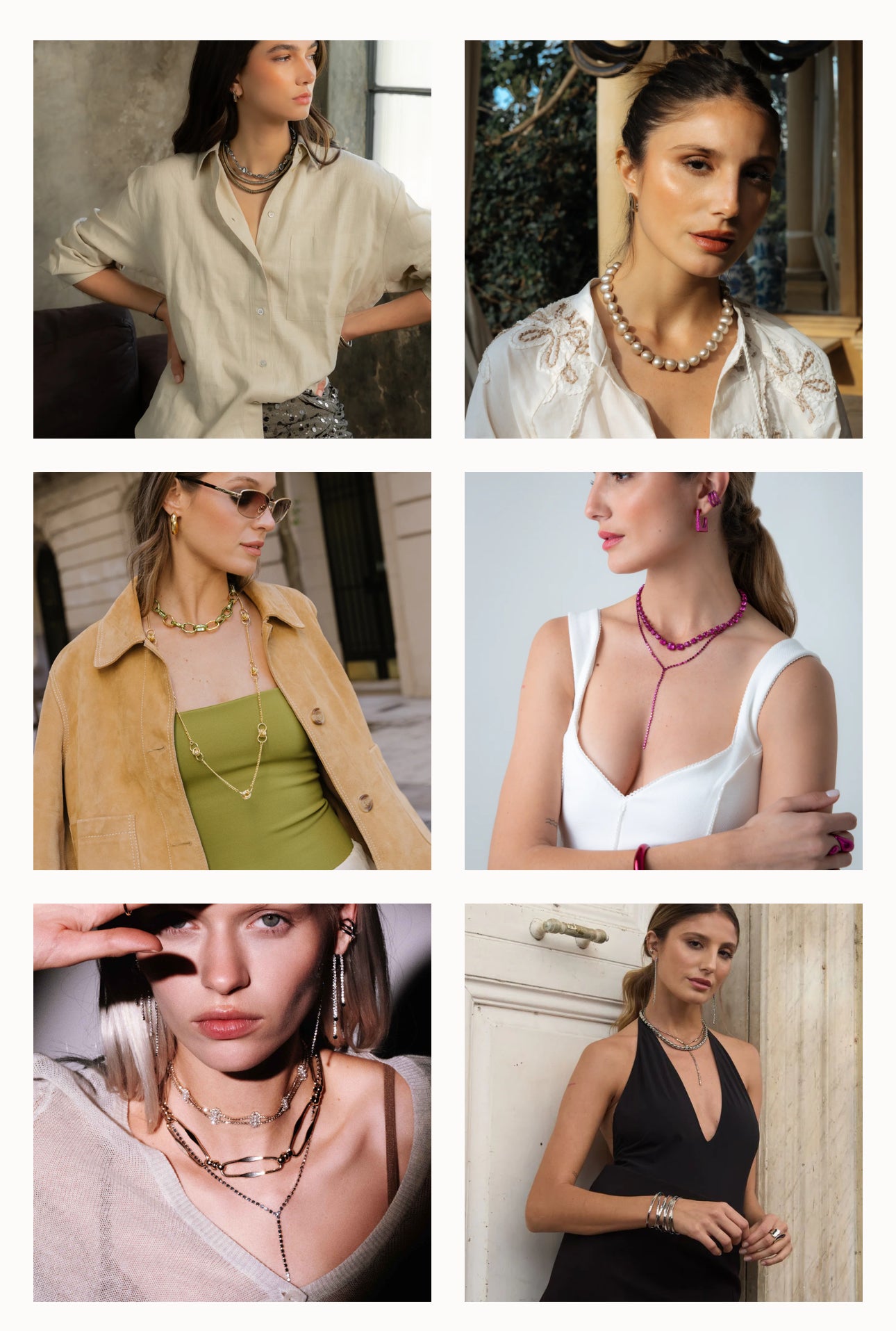 アクセサリー clara Sierra Necklace - Mimosa – Melania Clara