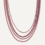 Sophie Necklace - Merlot