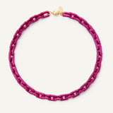 Maia Necklace - Cranberry