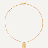 Tarot Necklace - Gold Lovers