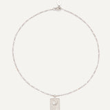 Tarot Necklace - Silver Moon