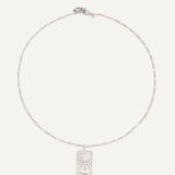 Tarot Necklace - Silver Sun