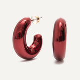 Tessa Earrings - Merlot