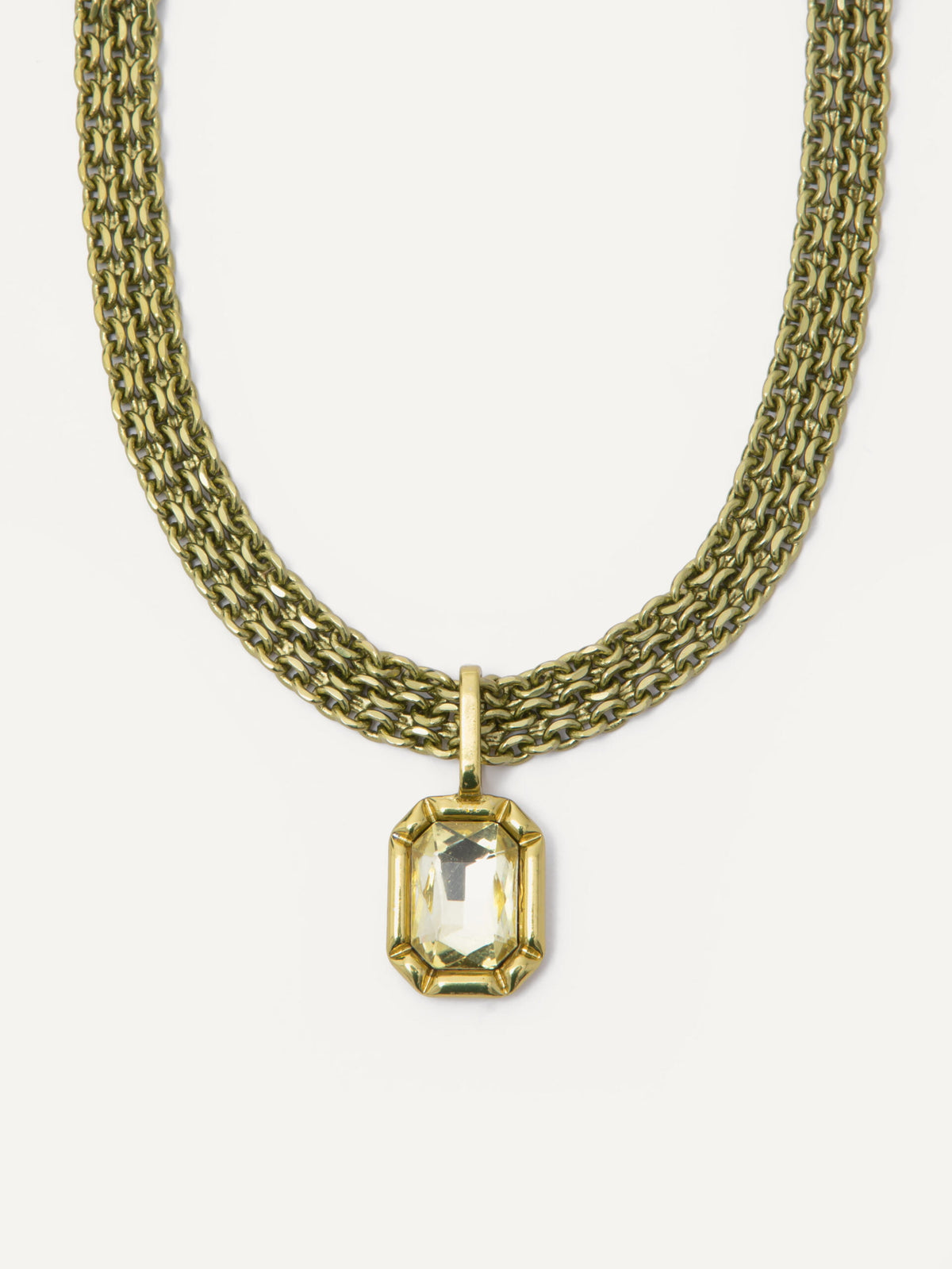 Raine Necklace - Olive
