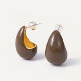 Aura Earrings - Chocolate