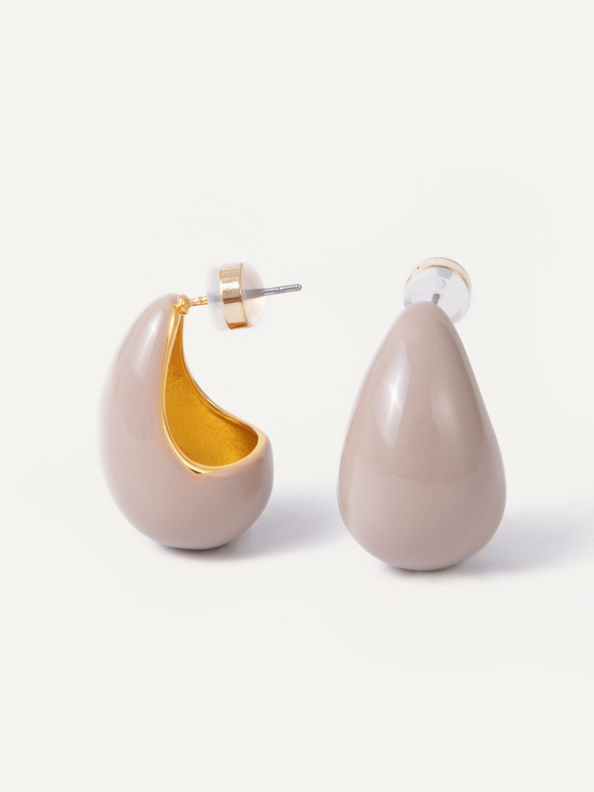 Aura Earrings - Nude