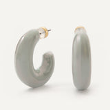 Tessa Earrings - Shimmer Cotton