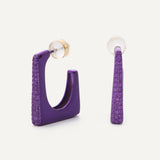 Mia Earrings - Ultra Violet