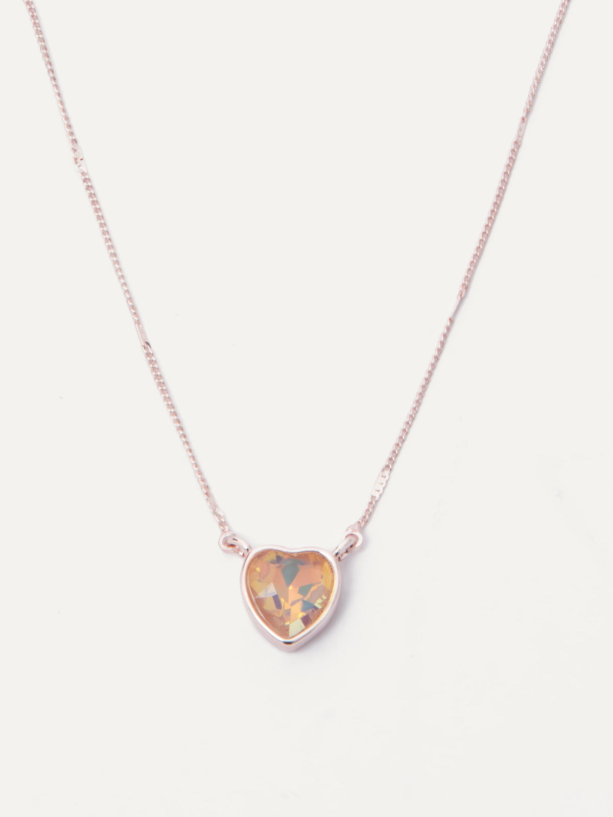 Kylie Necklace - Heart - Coconut