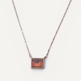 Kylie Necklace - Rectangle - Moonshadow