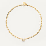 Camellia Necklace - Gold