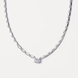 Camellia Necklace - Silver