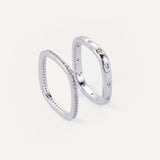 Connie Ring Set - Silver