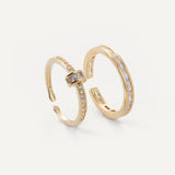 Zuri Ring Set - Gold