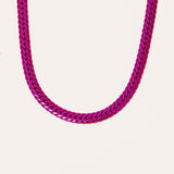 Keira Necklace - Cranberry