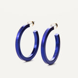 Milan Earrings - Royal Blue