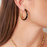 Kenny Earrings - Gold Pink