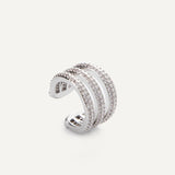 Camille Ear Cuff - Silver