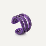 Camille Ear Cuff - Ultra Violet