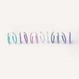 Elle Earring Set x6 - Pastel Multi